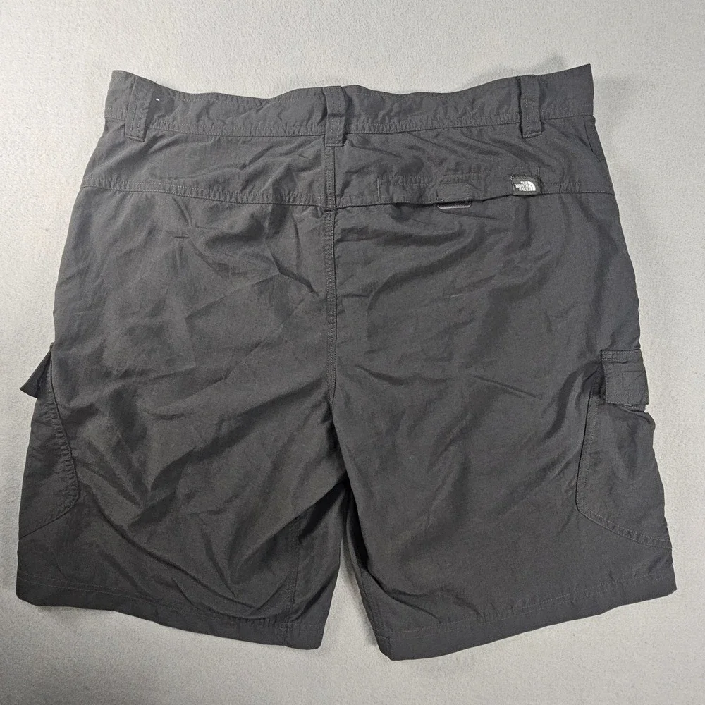 The North Face Horizon Cargo Shorts Mens 36 Gray Nylon Hiking A3YJ 10in